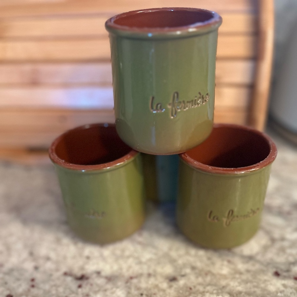 La Fermiere Clay Yogur Cups Set